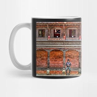 Durbar Sq Cafe Bhaktapur. Mug